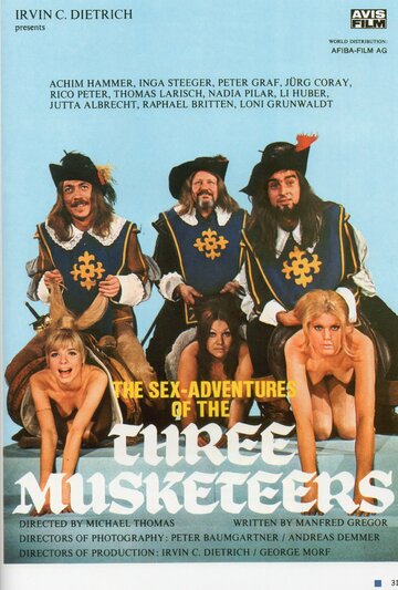 Сексуальные приключения трех мушкетеров трейлер (1971)