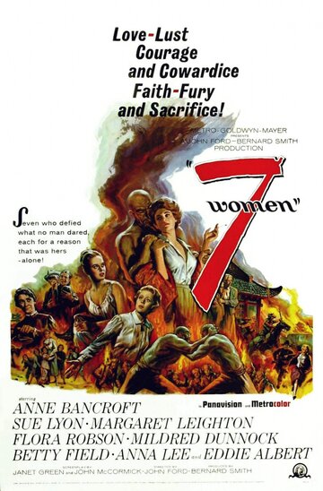 7 женщин трейлер (1966)
